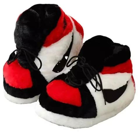 fluffy jordan slippers men's 13.